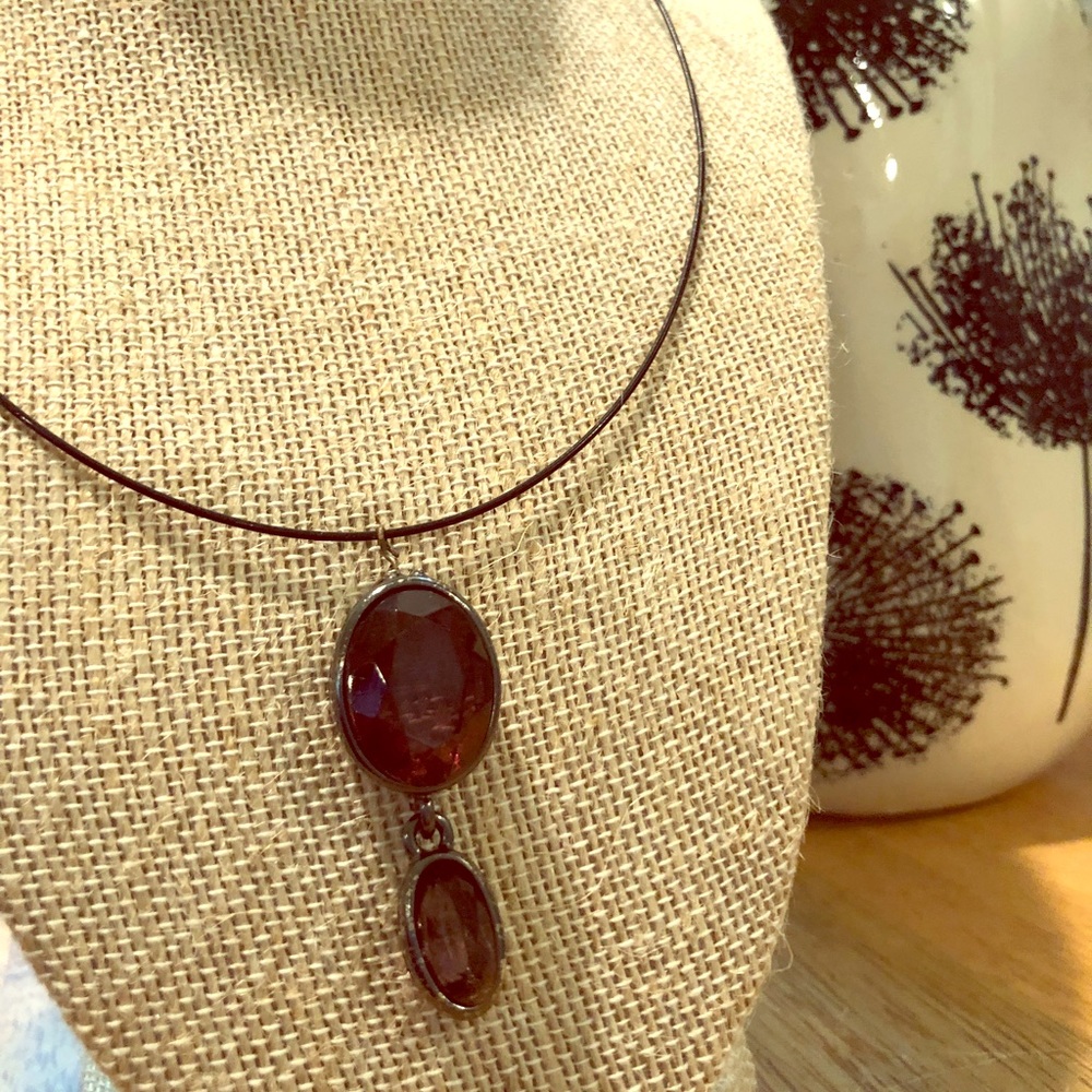 Amethyst necklace